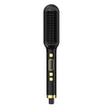 2-in-1 elektrische profession elle negative Ionen gerade Haar bürste Curling Kamm mit LCD-Display Curling Tool gerade Haar bürste