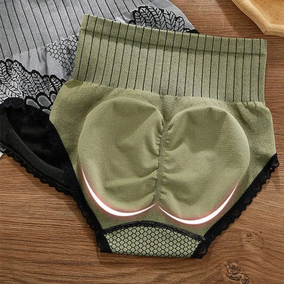 Neue Weiche Dehnbare Nahtlose Hochtaillierte Slips Damen Shapewear Unterwäsche Atmungsaktiv Komfortabel Täglich Tragbar Übergröße Damenunterhosen