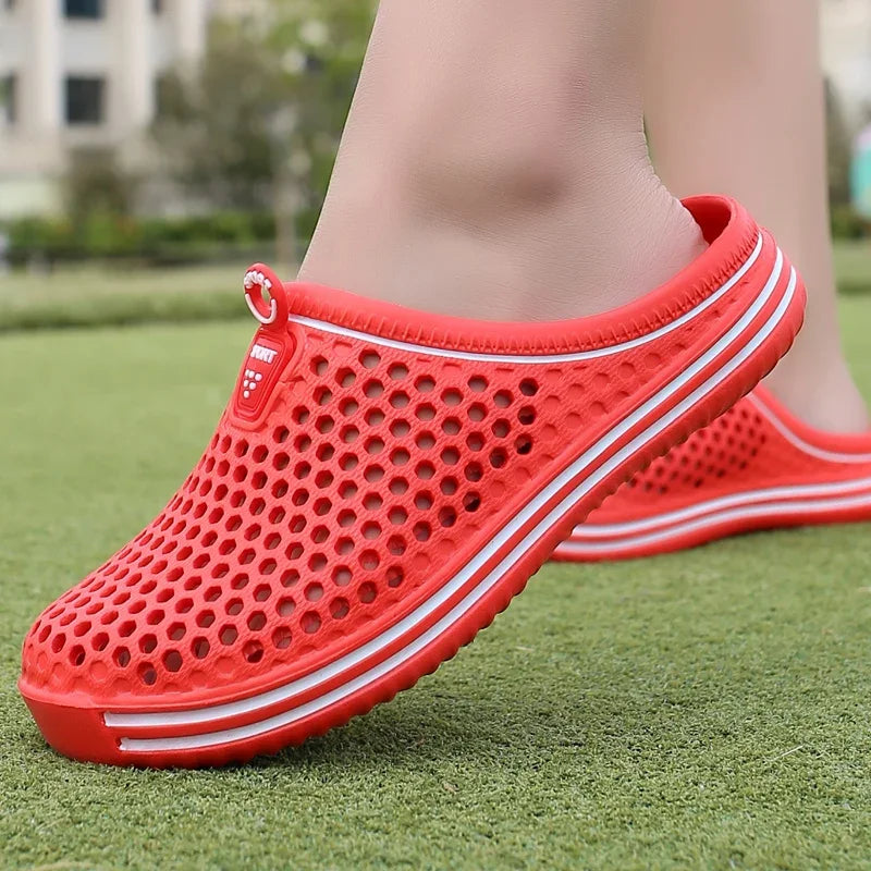 Bequeme Männer Pool Sandalen Sommer Outdoor Strand Schuhe Männer Slip auf Garten Clogs Casual Wasser Dusche Hausschuhe Unisex Zapatos