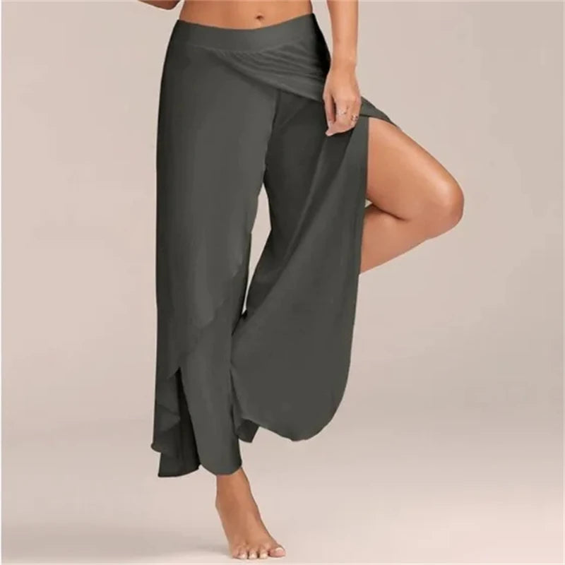 Damen hose sexy Crossover sexy weitb einige Yogahose