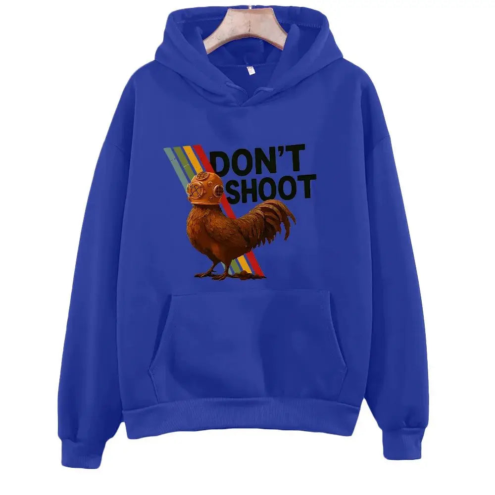 Hip Pop Harajuku Hoodies Don't Shoot Arc Hoody ARC Raiders Hoodies Gamer Geschenk Sweatshirt Arc Raiders Inspirieren Pullover Unisex