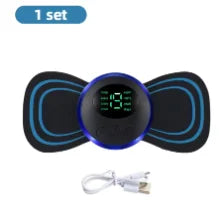 2026 Intelligenter Mini-Elektro-Nackenmassagegerät, Aufladbarer Tragbarer Schulter- und Nackenmassage-Patch mit Mehrfach Einstellbarer Funktion