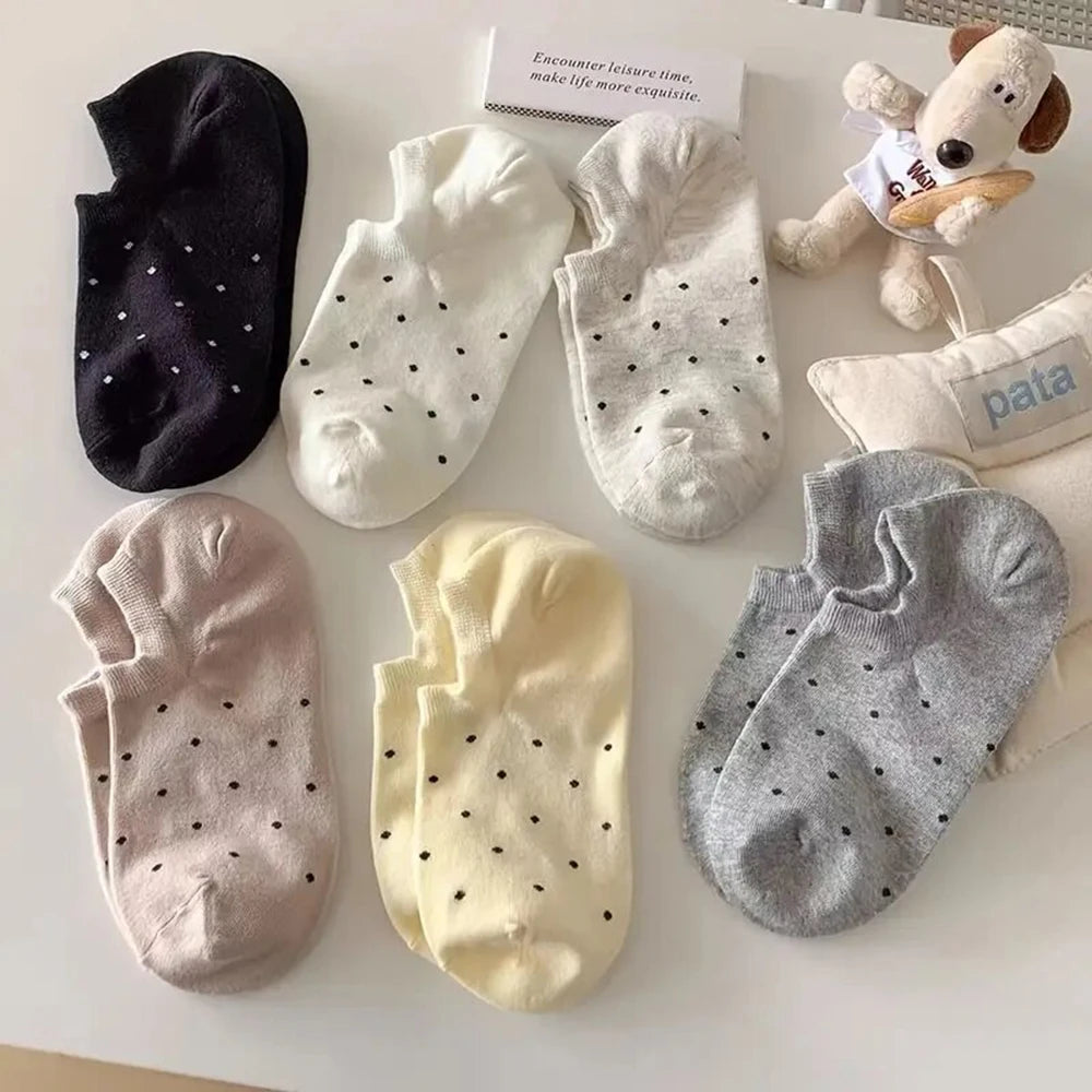5 Paar Herrensocken, hochwertige Frühlings- und Herbstverdickte, atmungsaktive Bootssocken, niedrig geschnittene Socken mit flachem Mund, Freizeitsocken für Herren