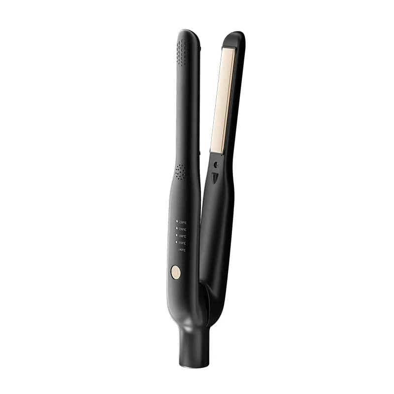 Professioneller Herren-Haarglätter 2-in-1 Glätten und Locken 13mm Schmales Glättblech Schnelle Aufheizung Negative Ionen 72H Haltbarkeit Tragbar