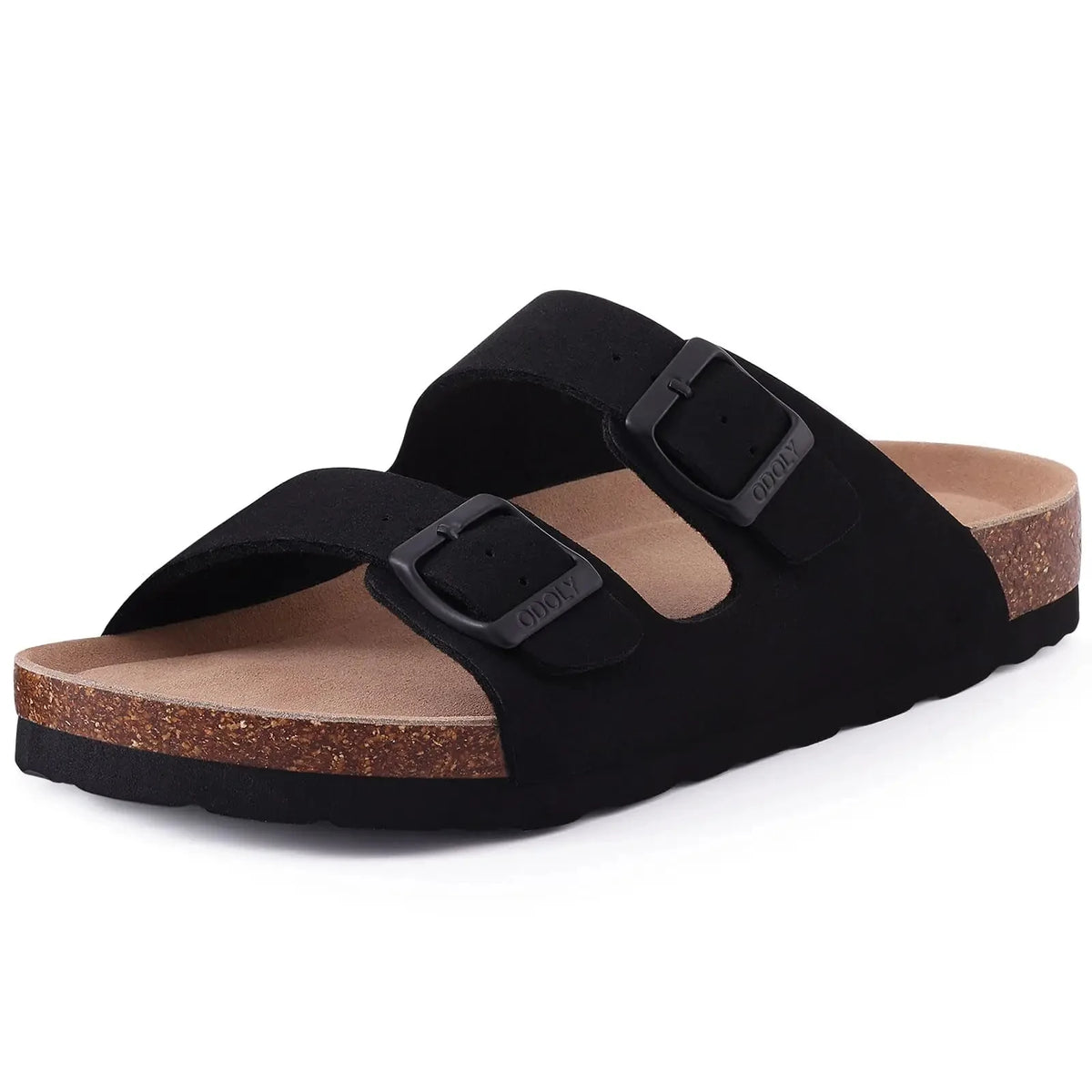 Shevalues Herren-Wildleder-Clogs, weiche Leder-Pantoletten, Herren, neue Sommer-Männer-Kork-Sandalen, bequeme Slip-On-Unisex-Clogs mit Fußgewölbeunterstützung