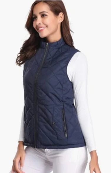 Frauen Warme Freizeit weste Herbst und Winter Baumwolle Vestsuit mädchen Flexible Thermische Winter Warme Jacke Weste