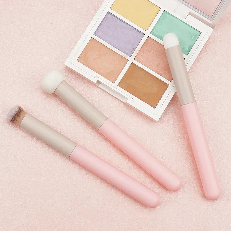 Schwamm Concealer Make-Up Pinsel Lippenstift Lippen Pinsel Weiche Puderquaste Nass Trocken Verwenden Gesicht Konturierung Blending Make-Up Pinsel Werkzeuge