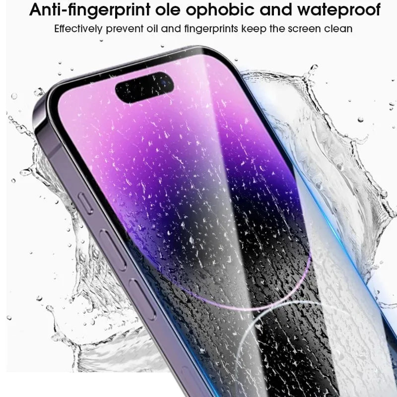 Displayschutzfolie aus gehärtetem Glas für iPhone 17/16 Pro Max 17 Air HD, klare, kratzfeste Schutzfolie für iPhone 17 Pro Max 16 Plus