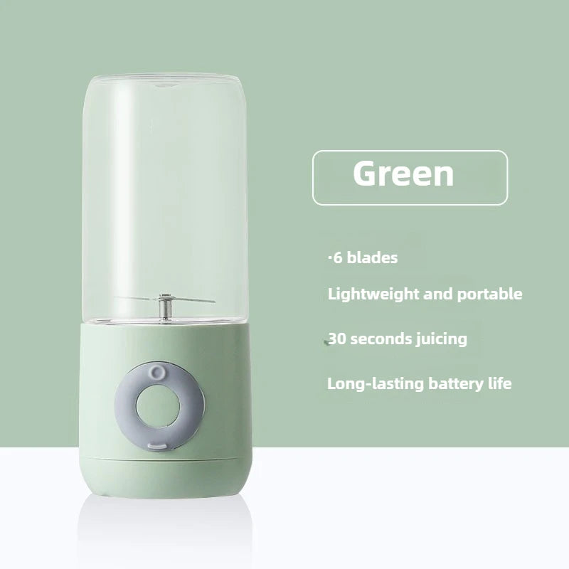 500 ml Elektrische Entsafter Tragbare Smoothie Mixer 6 Messer Mini Mixer USB Drahtlose Wiederaufladbare Mixer Entsafter Tasse Für Reise