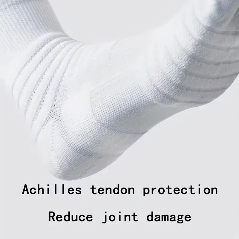10/6/5/3/1 Paar feuchtigkeitsableitende Sportsocken mit dicker Sohle und gepolsterter Hose, perfekt für Laufen und Profisport