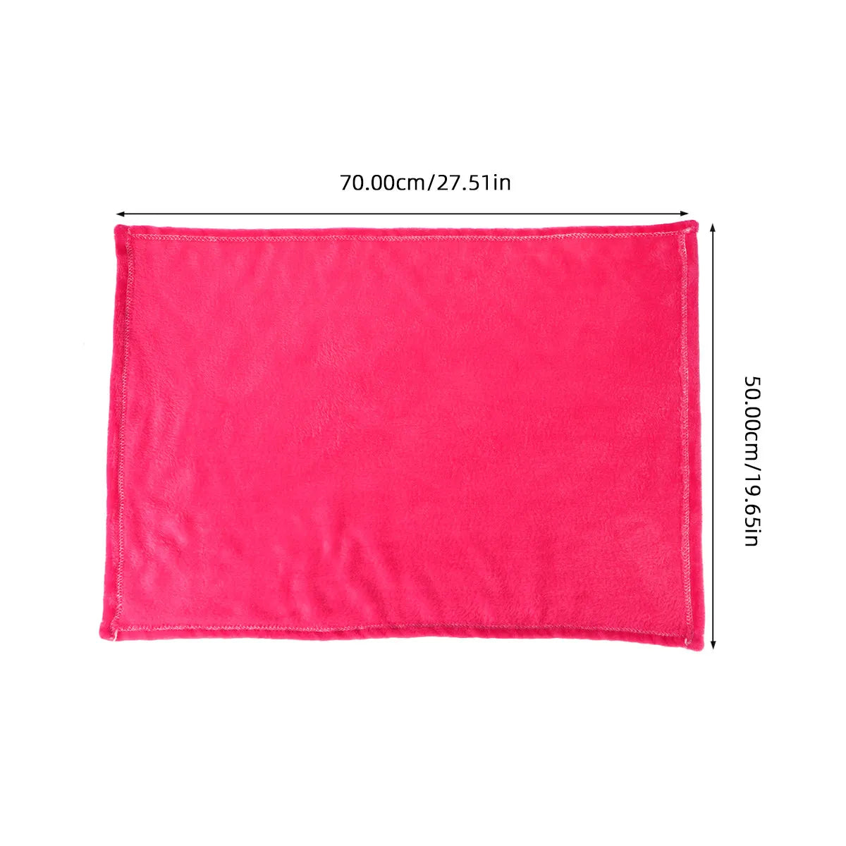 Fleece-Haustierdecke für Katzen Premium Flanell-Material Super Bequeme Leichte Warme Katzenbettdecke Rosa Flanell-Haustierdecke