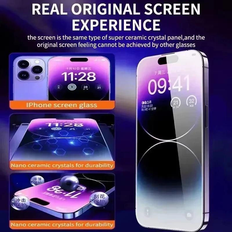 1-3 Stück staubfreier Displayschutz für Samsung A56 5G A55 A17 A16 A07 A57 A37 A54 A36 A25 A53 A26 S24 FE S25 S26 Ultra S23 Glas