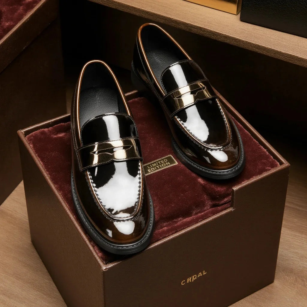Herren-Loafer, Sommer, atmungsaktiv, bequem, modische Herrenschuhe