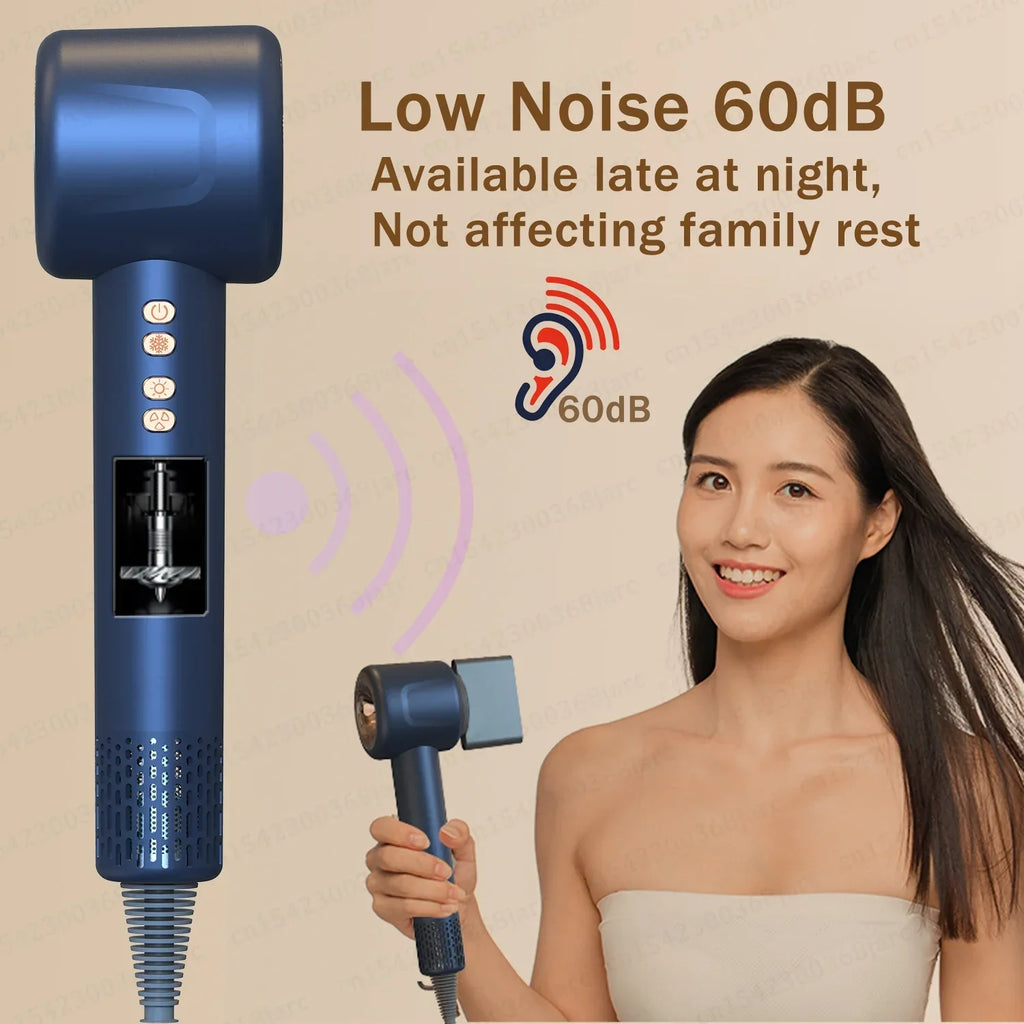 220V 1600W Super Haartrockner Blattloser Haartrockner Persönliche Haarpflege Styling Negativ-Ionen-Werkzeug Konstante Anion Elektrische Haartrockner