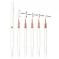 Nagelpinselstift 5 teile/satz Nail Art Liner Pinsel Set Längliche Streifen Zeichnung Professionell