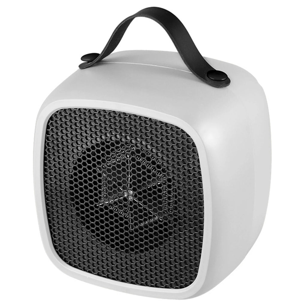 Tragbare Mini-Heizungen für den Haushalt, Desktop-Stummschaltung, schnelle Erwärmung, Wärmerventilator, 500 W, PTC-Keramik-Warmluftheizungen für Innenbüro, Winter