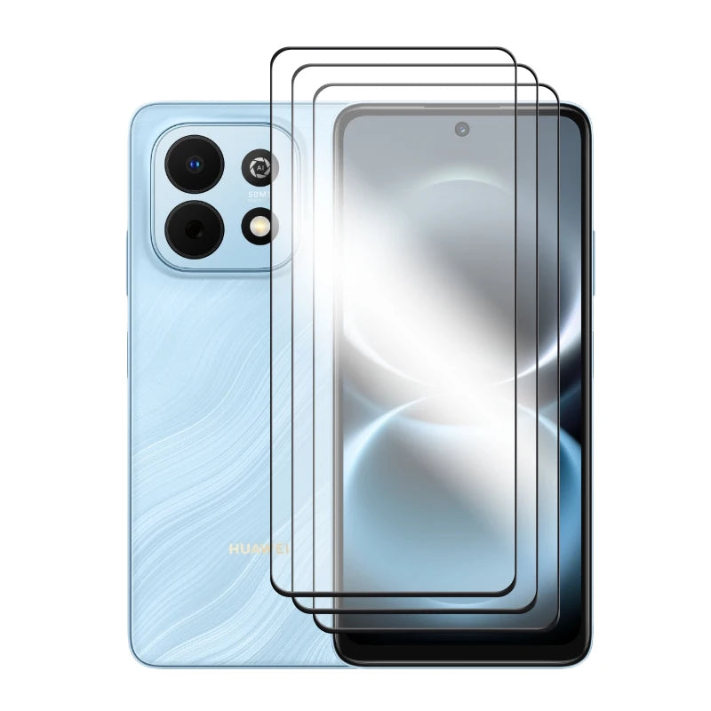6in1 für Huawei Nova Y74 Glas für Huawei Nova Y73 Y74 gehärtetes Glas 2.5D Full Cover Displayschutzfolie für Nova Y74 Objektivfolie