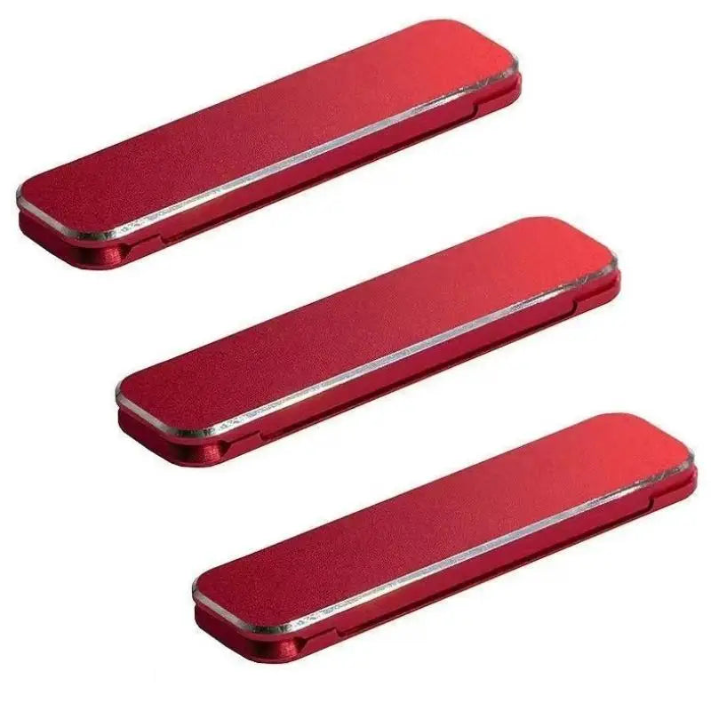 1/3 Stück Mini Unsichtbarer Faltbarer Handyständer aus Aluminiumlegierung, Desktop-Halterung mit Verstellbarem Winkel für Mobiltelefone