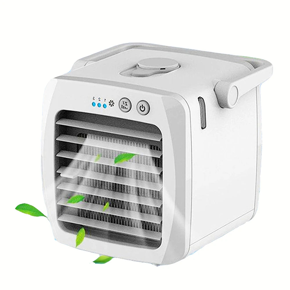 Tragbare Klimaanlage persönlicher Luftkühler USB persönlicher Desktop-Lüfter Mini-Luft-Desktop-Luftbe feuchter Lüfter