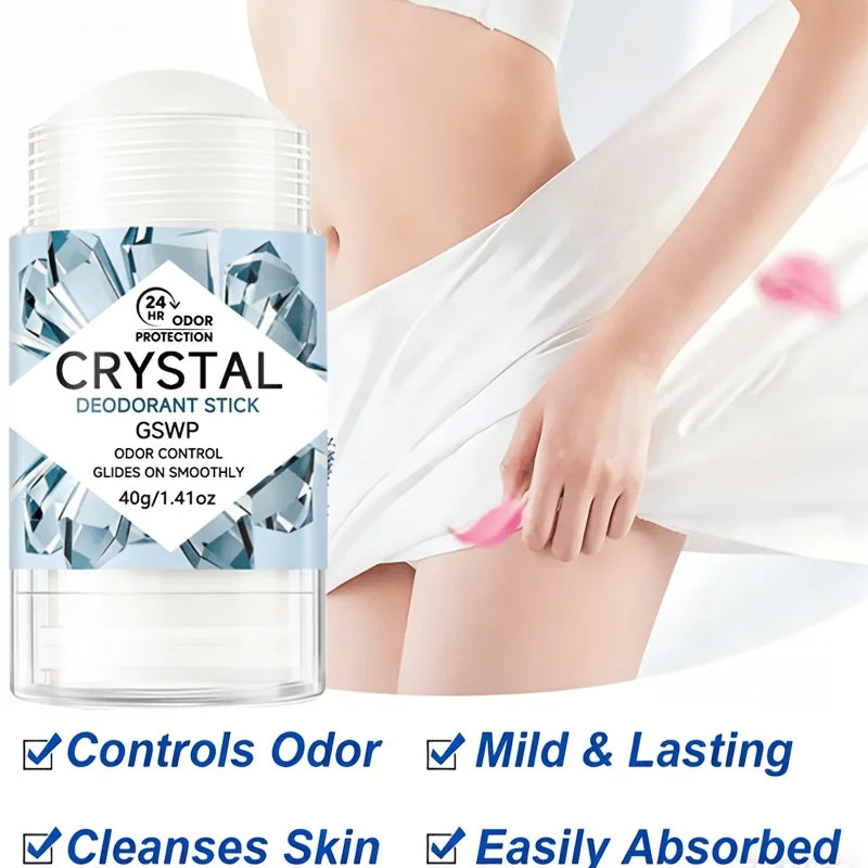GSWP Duftender Deodorant-Stick, Neutralisiert Effektiv Gerüche, Während er Sanft und Nicht Fettig Wirkt. 40g/80g