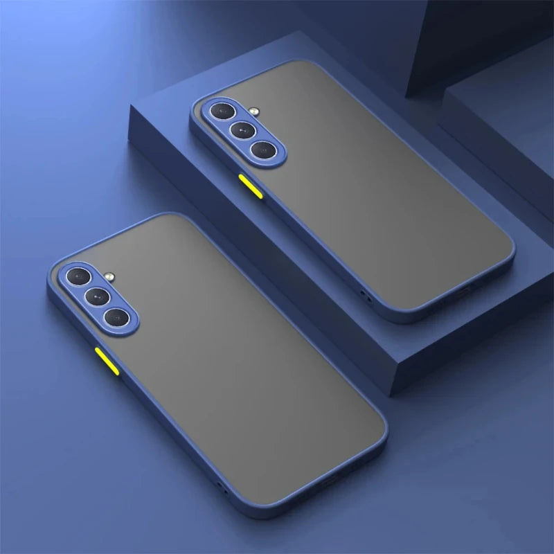 Luxus Matte Stoßfest Telefon Fall Für Samsung Galaxy A56 A52 A23 A14 A13 4G 5G A16 A25 A15 A55 A72 A33 A53 A73 A34 A54 Abdeckung