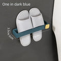 Badezimmer Pantoffel regal kein Stanz wand montiertes einteiliges Schuh regal platzsparendes Regal Badezimmer hängen