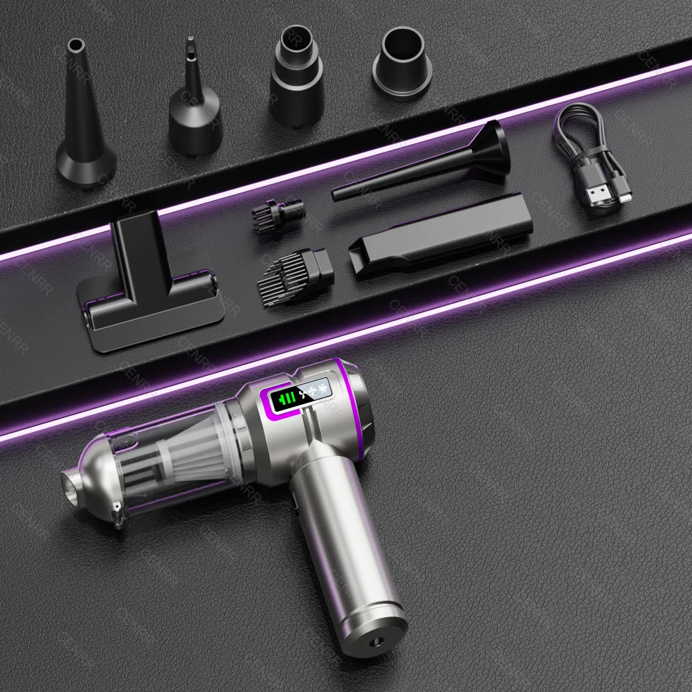NEUE Auto Staubsauger 998000PA Mini Cordless Leistungsstarke Tragbare Auto Staubsauger für Hause Handheld Gebläse Auto Reiniger