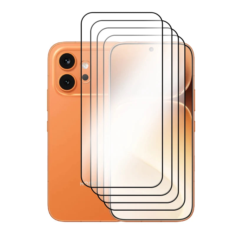 6in1 Schutzglas für Honor 600, für Honor 600 Pro, gehärtetes Glas, 2.5D, vollflächig klebend, Displayschutzfolie für Honor 600, Linsenschutzfolie