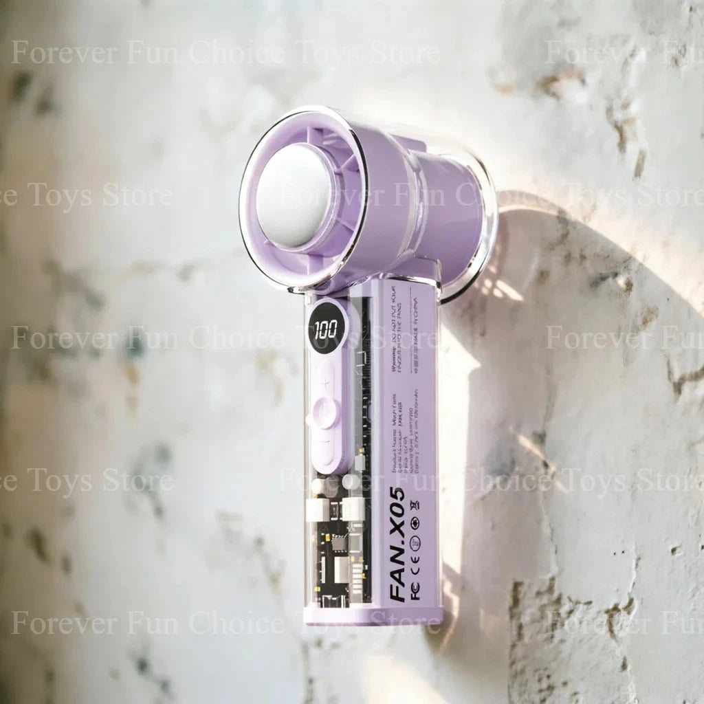 3-in-1 Ventilator Klimaanlage LED-Licht Tragbarer Luftbefeuchter Klimaanlagen-Ventilator für Outdoor und Reisen Handgehaltener Eispack-Sprühventilator