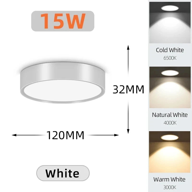 Spot LED Decken leuchte 220V Aufputz Down light LED Innen beleuchtung für Wohnzimmer Küche Decken leuchte LED Spotlight
