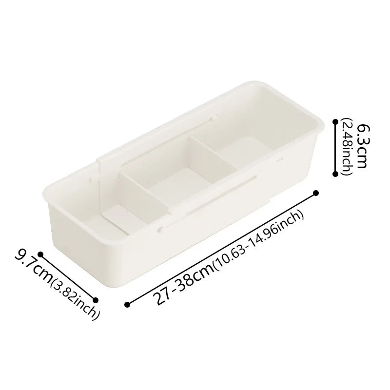 Schublade Organizer Box Hause Versenkbare Sortierung Küche Unterwäsche Geschirr Teiler Box Schreibwaren Lagerung Klassifizierung Socke Box