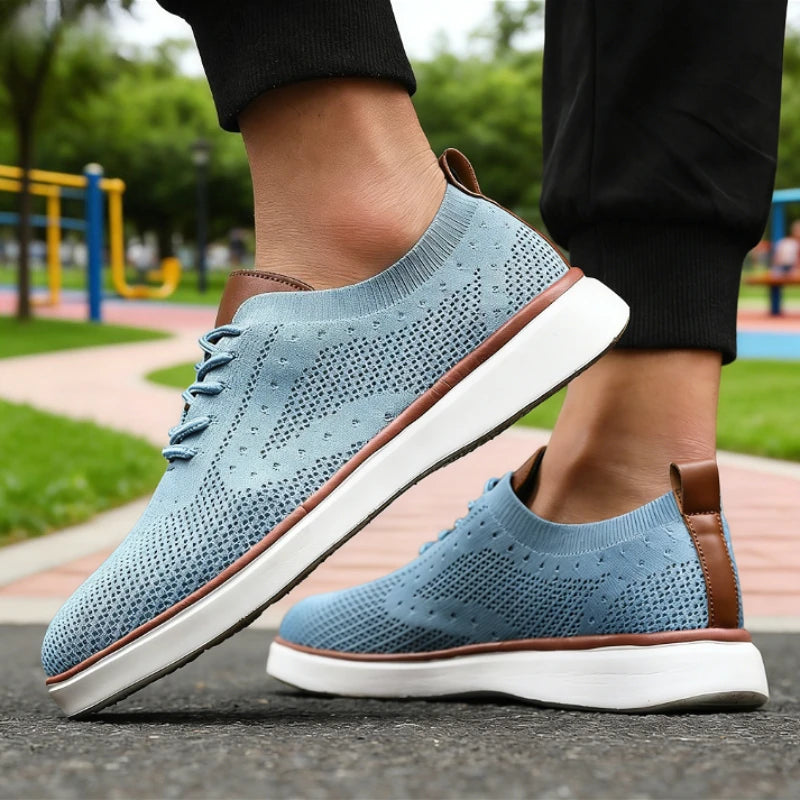 Männer Koreanische Version Trendy Schuhe Frühling Sommer männer Stricken Turnschuhe Atmungsaktives Mesh Casual Schuhe Leichte Bequeme Schuhe