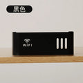 An der Wand montiertes kabelloses WIFI-Router-Regal aus ABS-Kunststoff, Aufbewahrungsbox, Router-Rack, Kabel-Stromhalterung, Organizer-Box für Wohnzimmer