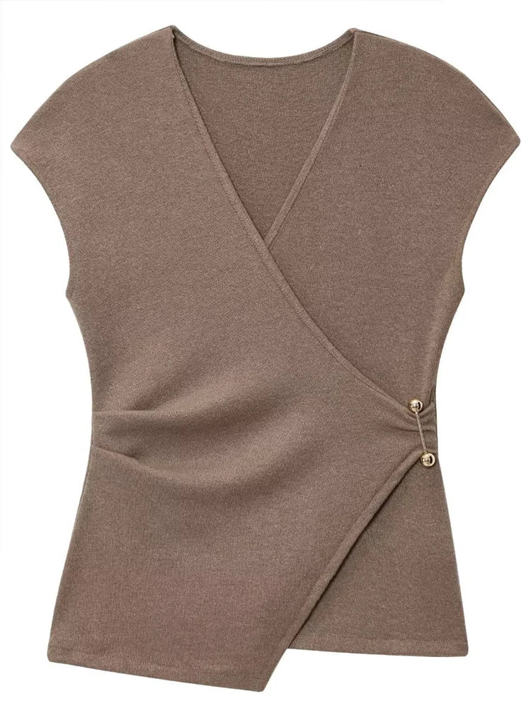 HXAO Hosen-Sets, Damen-Anzug, Falten, Oberteil, Sporthose, Trainingsanzug, Sommer, zweiteiliges Set, Sportbekleidung, elegant, lässig, weiblich, 2-teiliges Set