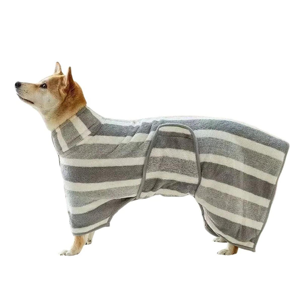 Hundebademantel, saugfähiges Haustier, schnell trocknendes Badetuch, Hundebadetuch, große und kleine Hunde, sauberer, saugfähiger Bademantel, Ganzkörperwickel, Katze