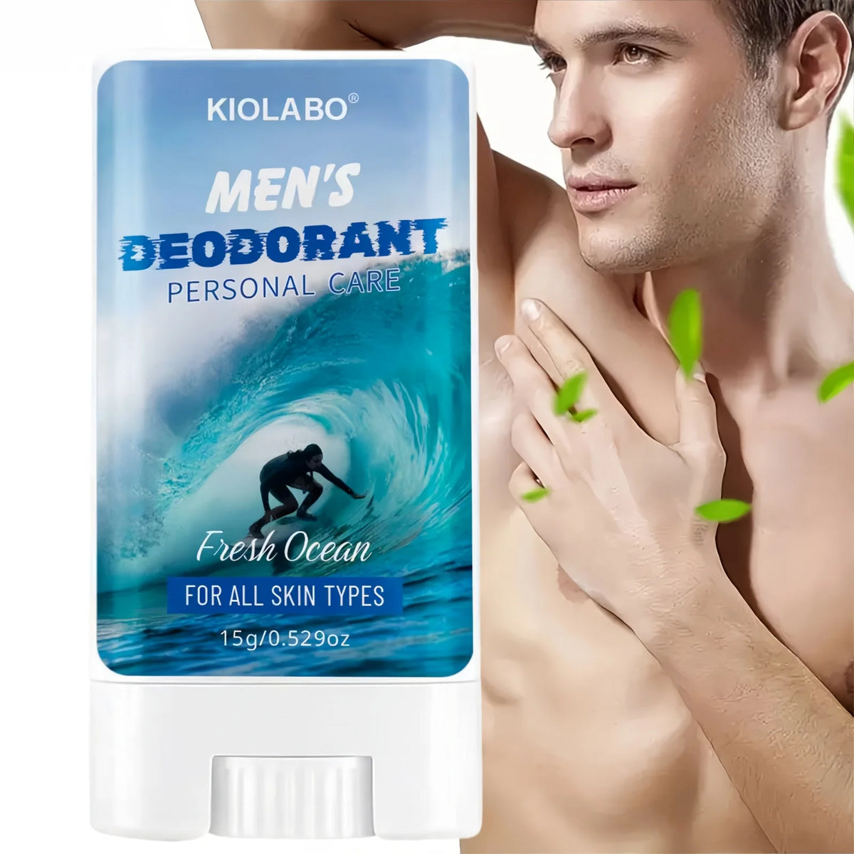 72 Stunden lang anhaltende Geruchsbeseitigung, 15g Antitranspirant-Deocreme, hält Sie den ganzen Tag frisch und trocken, tragbar und praktisch.