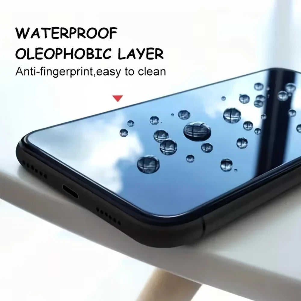 1-5 Stück 9D Panzerglas für iPhone 17 Pro Max, Air 16 Pro, 16 Plus, 16e, 15, 18, 14, 13, 12 mini, 11, X, XR, Xs Max, 6, 7, SE Displayschutz