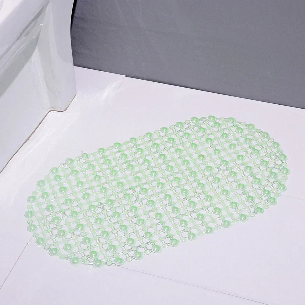 1PC Anti Slip Dusche Pad mit Saugnapf Saugnapf Anti Herbst Kinder Fuß Pad PVC Badezimmer Boden Matte bad Zubehör