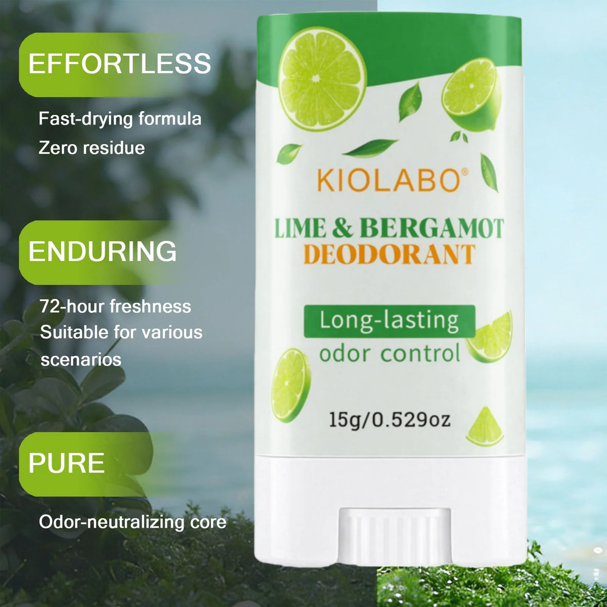 72H Aluminiumfreie Deodorant-Creme für Frauen & Männer, 72H Geruchsschutz, Nicht reizend, geschmeidig & leicht