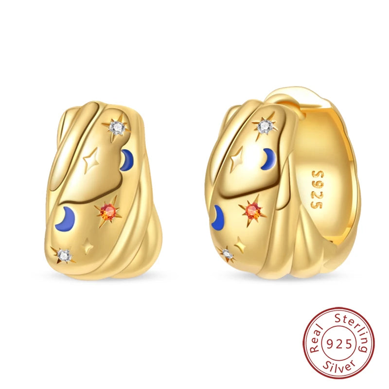Luxus Goldene Muschel Seestern Perle Ohr Studs 925 Silber Schmetterling Herzförmige Anhänger Perle Ohrringe Für Frauen Partei Schmuck