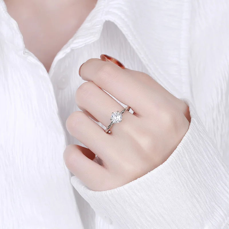 Neuer Ring aus 925er-Sterlingsilber, 5A-Zirkon, Top-Qualität für Frauen, Hochzeit, Luxus-Schmuck, Verlobungsring, Party, modischer Ring