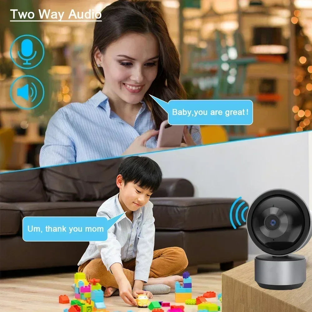 Smart Life 5MP IP WiFi Kamera Überwachung Sicherheit Baby Monitor Automatische Menschen Tracking Cam Zwei-wege Audio Indoor Video Kamera