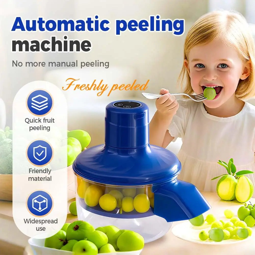 Elektrische Obst Schäler Wiederaufladbare Schälmaschine Tragbare Trauben/tomaat/Knoblauch Schäler Obst Schälmesser Werkzeuge