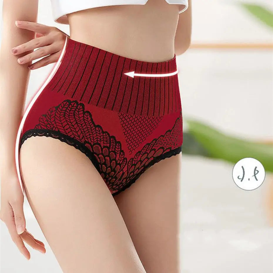 Neue Weiche Dehnbare Nahtlose Hochtaillierte Slips Damen Shapewear Unterwäsche Atmungsaktiv Komfortabel Täglich Tragbar Übergröße Damenunterhosen