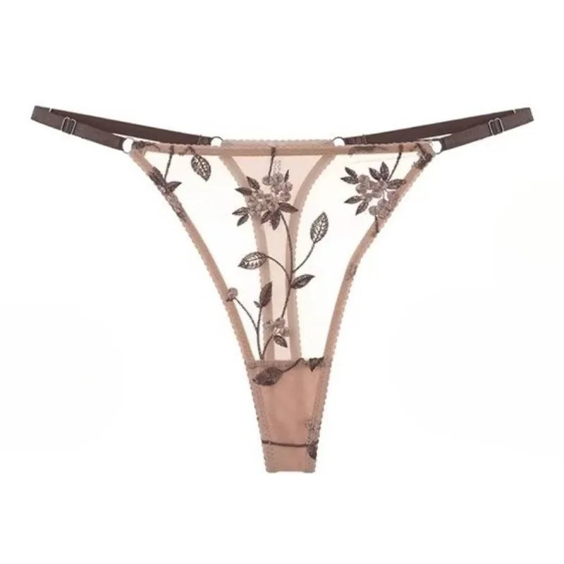 Französischer Spitzen-Push-up-BH-Set, ultradünne, gepunktete Mesh-Komfortunterwäsche, große Größen, Anti-Sag-Formwäsche für große Brüste