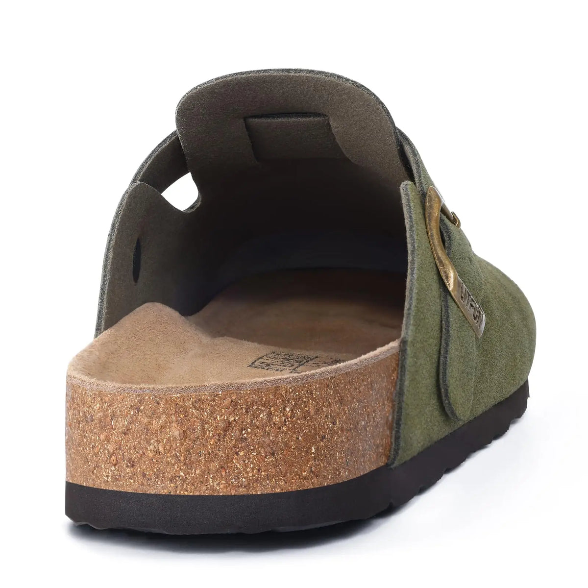 Shevalues Herren-Wildleder-Clogs, weiche Leder-Pantoletten, Herren, neue Sommer-Männer-Kork-Sandalen, bequeme Slip-On-Unisex-Clogs mit Fußgewölbeunterstützung