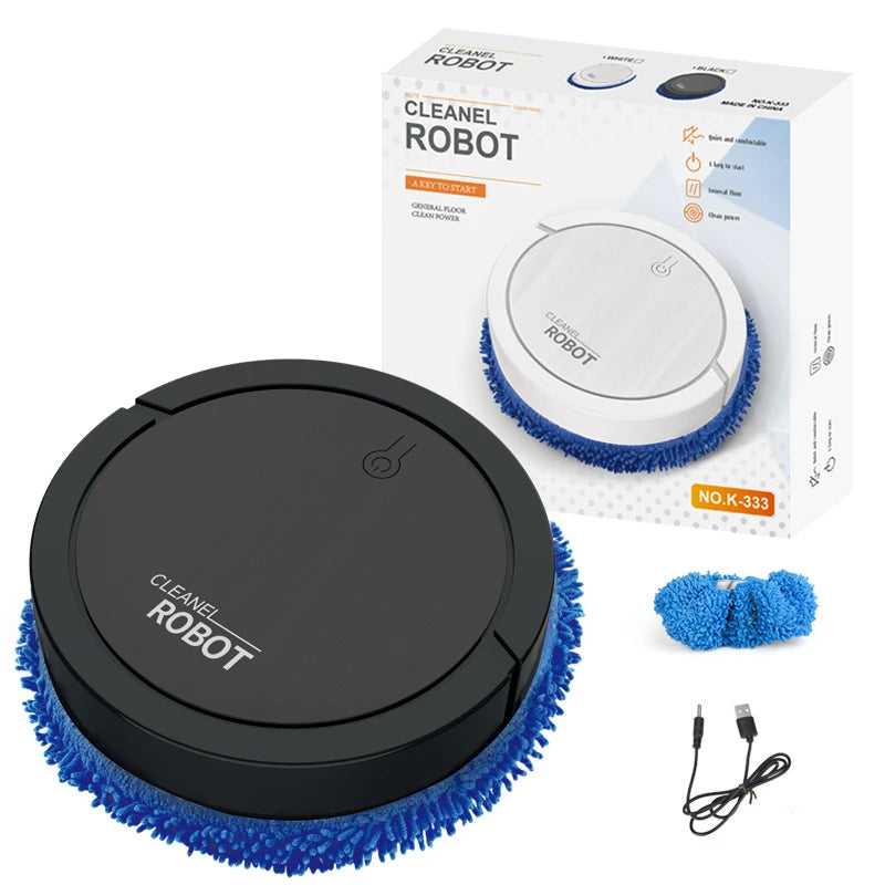 NEUER automatischer Roboter-Staubsauger 3-in-1 kabelloses Kehren nasses und trockenes ultradünnes Reinigungsgerät Wischen Smart Home