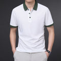 Herren Einfarbig Casual Fashion Kurzarm POLO Shirt Sommer Bequemes Top