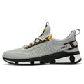Baasploa Laufschuhe für Herren, leichte, lässige Herren-Designer-Mesh-Sneaker mit Schnürung, Outdoor-Sport-Wanderschuhe für Herren