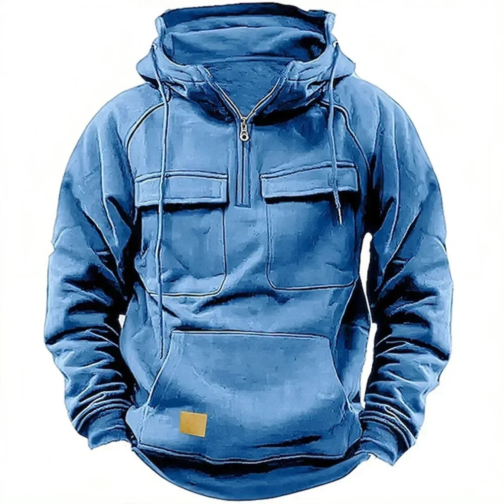 2024 Vintage Männer Hoodie Sweatshirt Street Man Kleidung Männer übergroße Kapuze Pullover männlich Retro Harajuku einfarbig Hoody